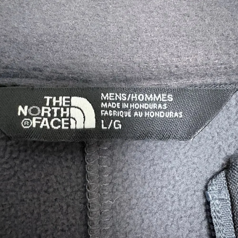 The North Face Apex Bionic Softshell Jacket Men’s Large Gray Orange Zip gorpcore